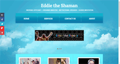 Desktop Screenshot of eddietheshaman.com